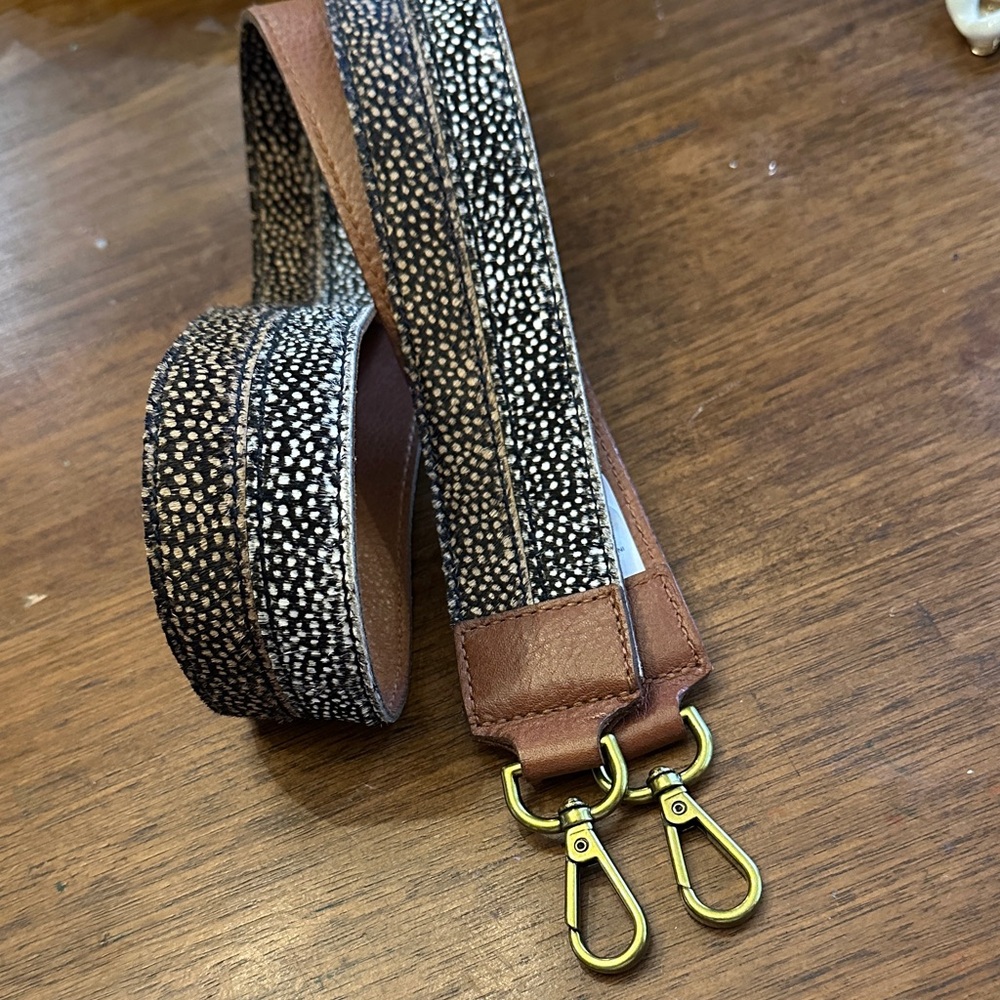 Stylish Brown and Black Strap